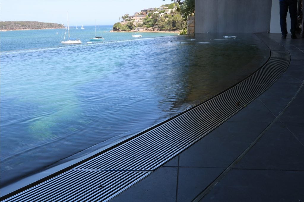 Pool Grates Paige Stainless